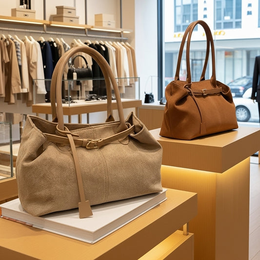 Sac à Main Vintage pour Femme avec Bandoulière et Fermeture à Boucle